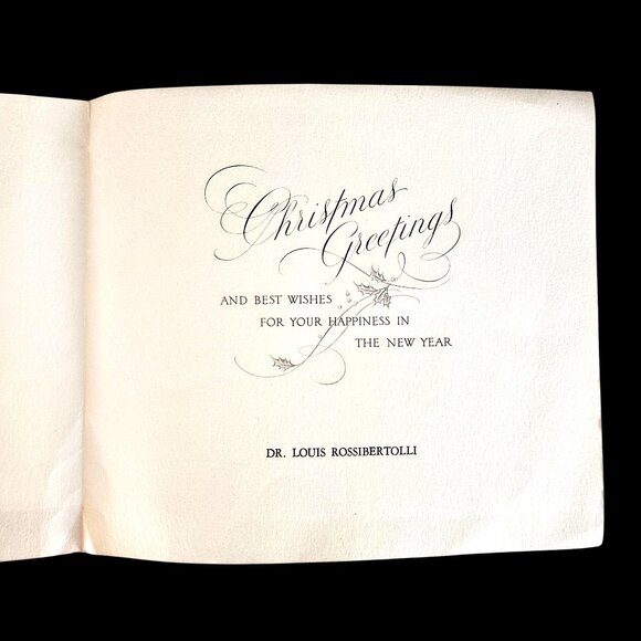 Vintage Holiday Baby Book & Instant Collection Card Ephemera and Decor Bundle - Picture 5 of 16